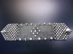 SG Liquid Metal Chainmail CMB3Z-AS (antique silver finish) Bracelet by Sergio Gutierrez