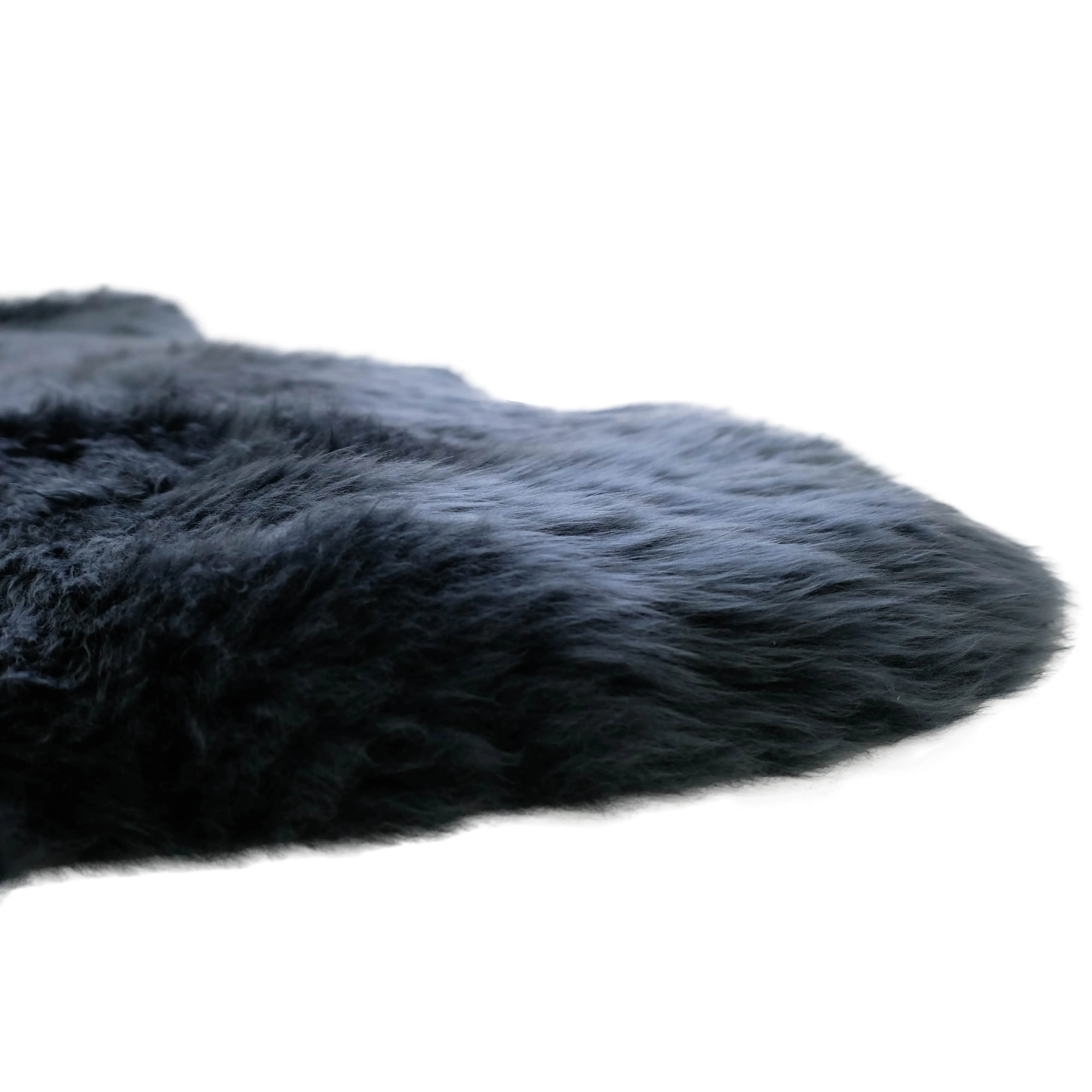 Sheepskin Rug - Steel (Dark Grey) - Large - Long Wool Australian Merino Sheepskin