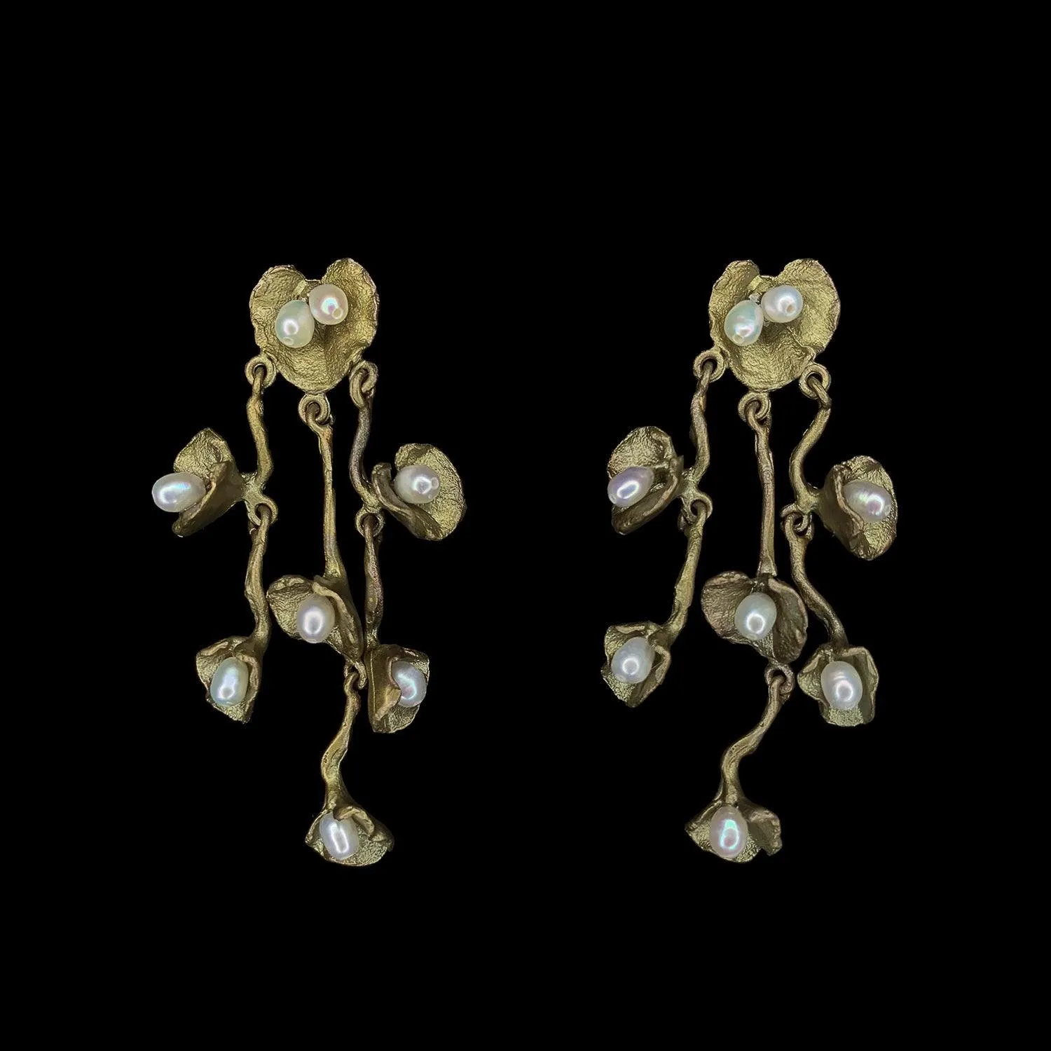 Silver Falls Earrings - Chandelier