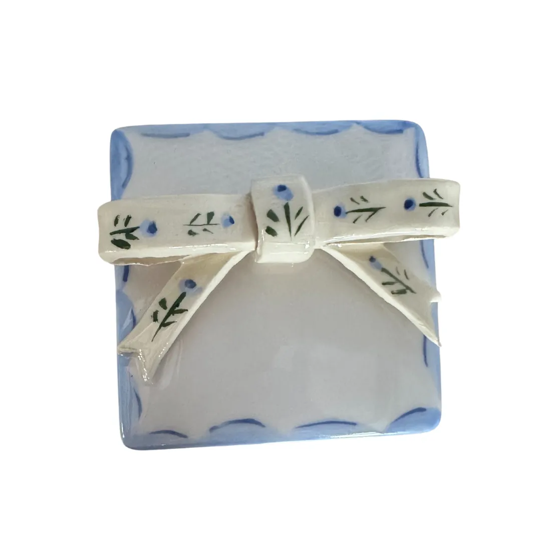 Small Trinket Box - Bow