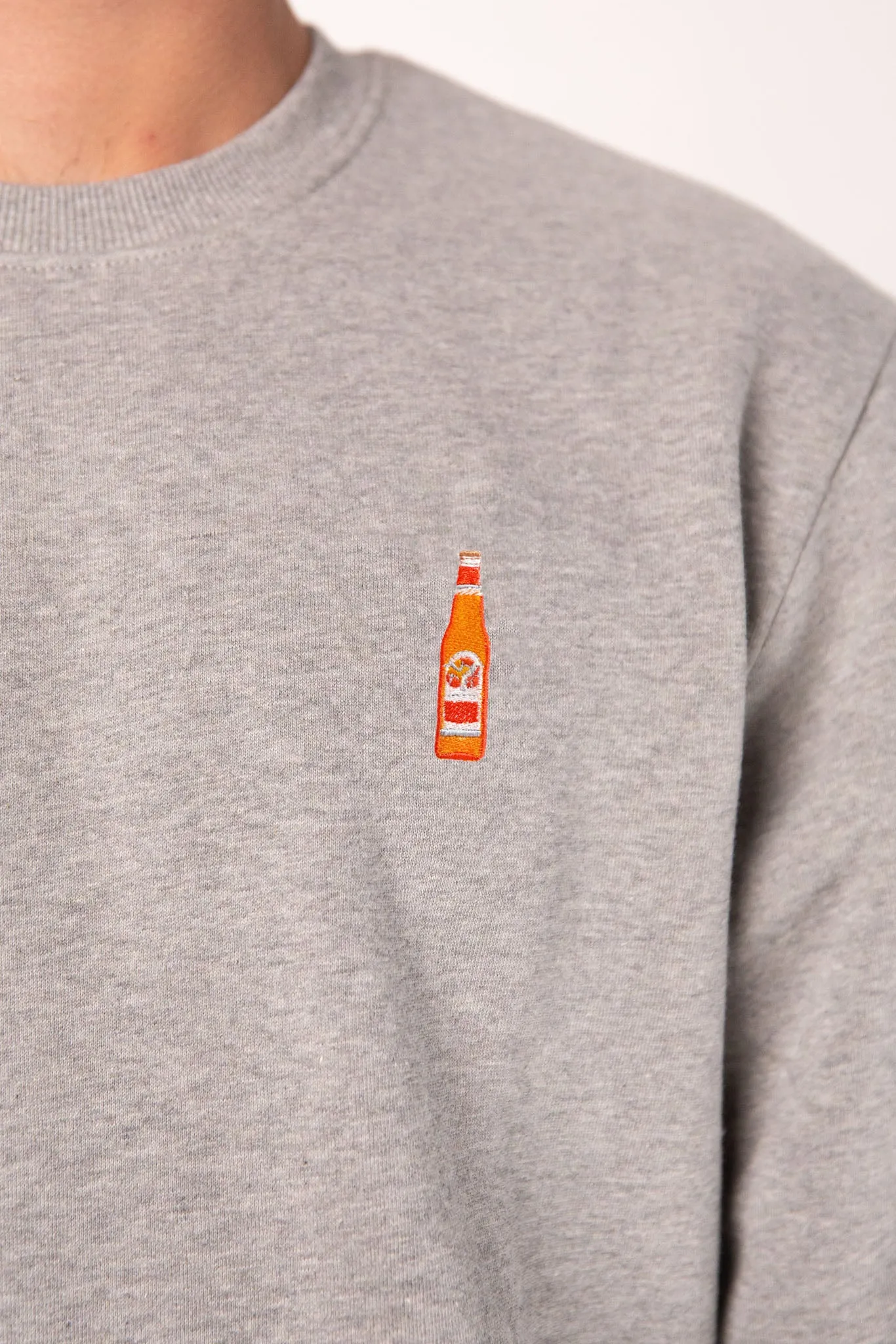 Somersby Orange Spritz | Bestickter Bio-Baumwoll Männer Pullover