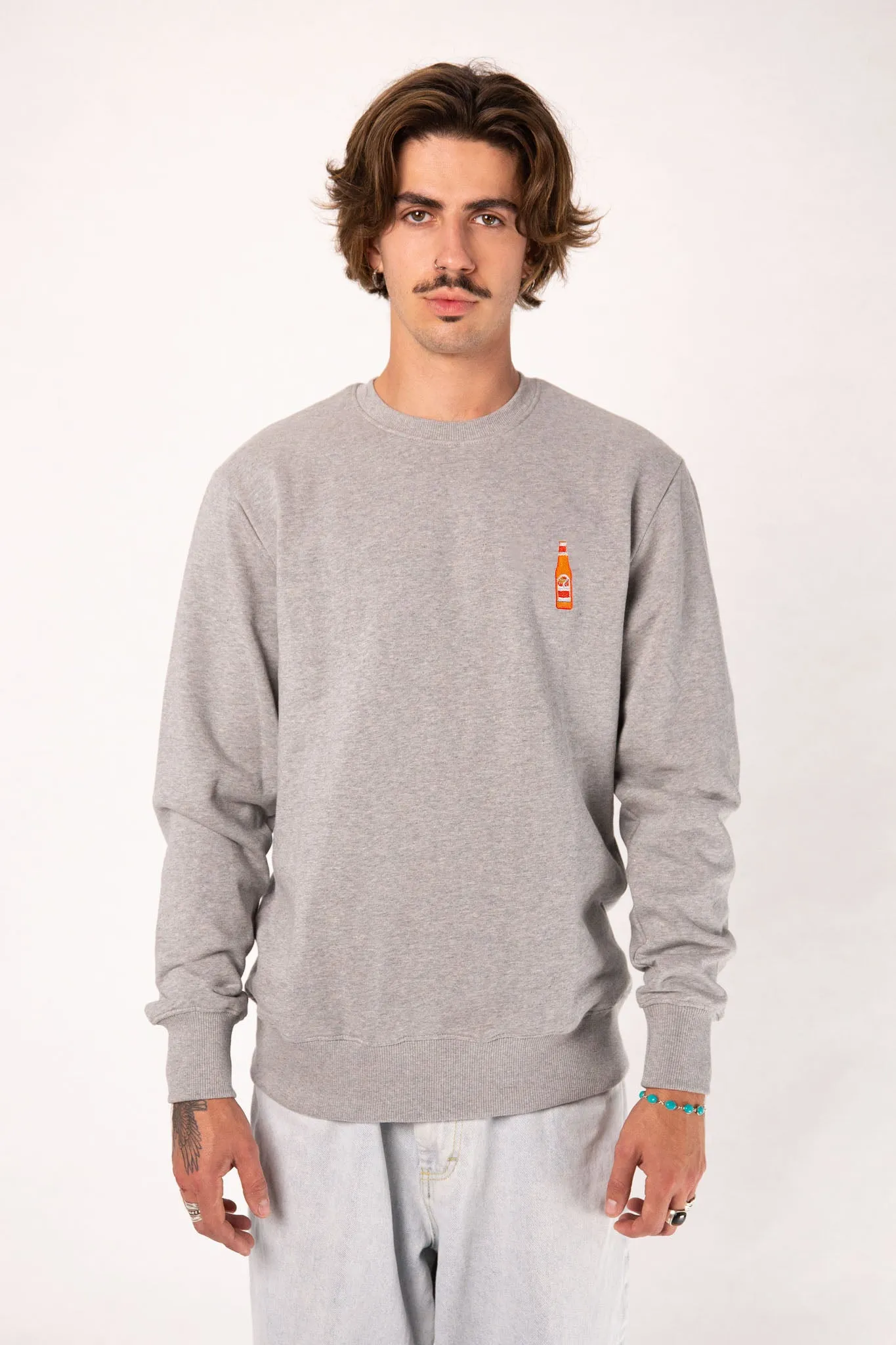 Somersby Orange Spritz | Bestickter Bio-Baumwoll Männer Pullover