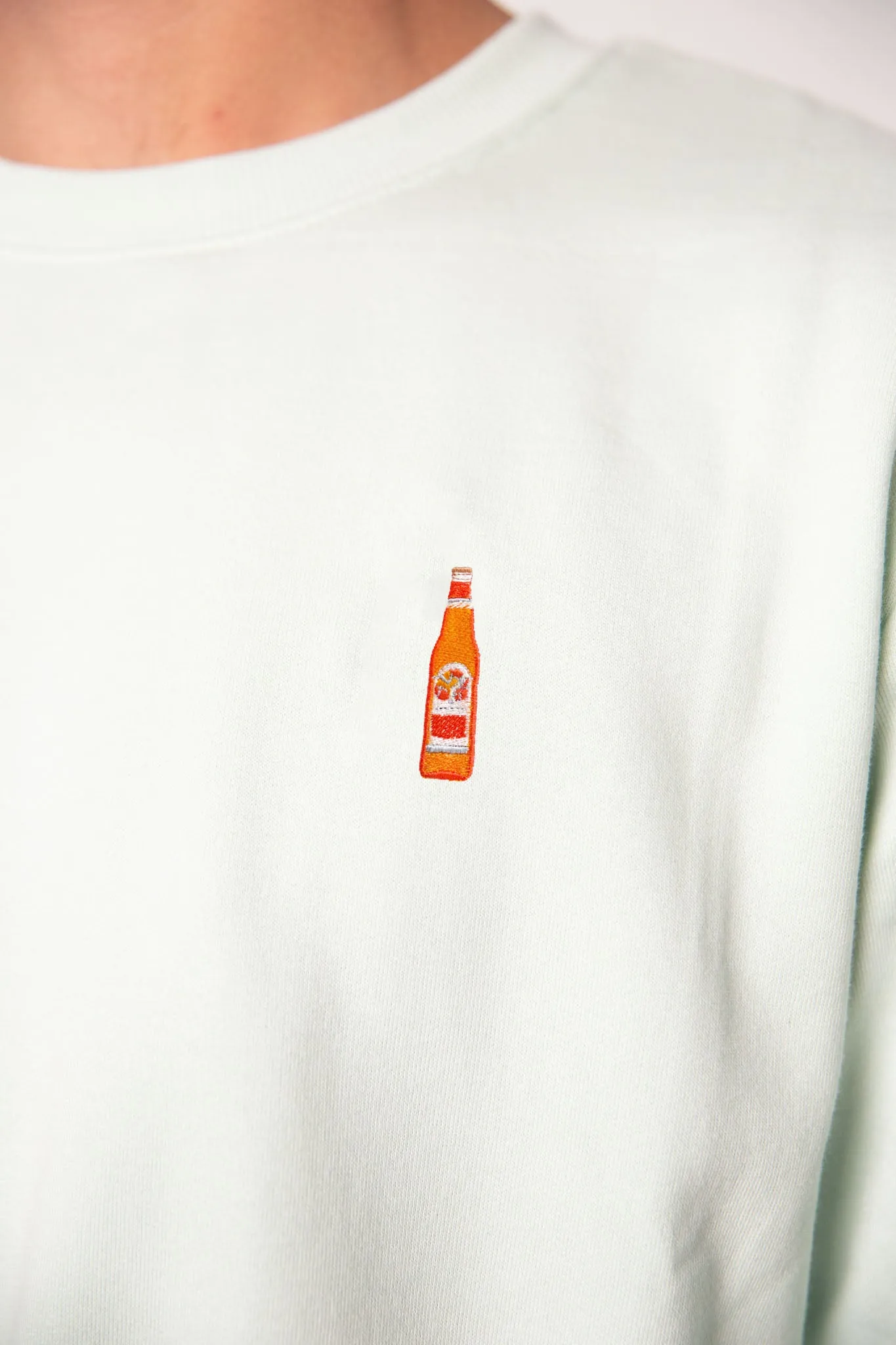 Somersby Orange Spritz | Bestickter Bio-Baumwoll Männer Pullover