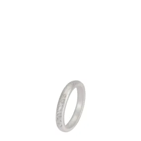 Sterling Silver Latin Gratitude Ring