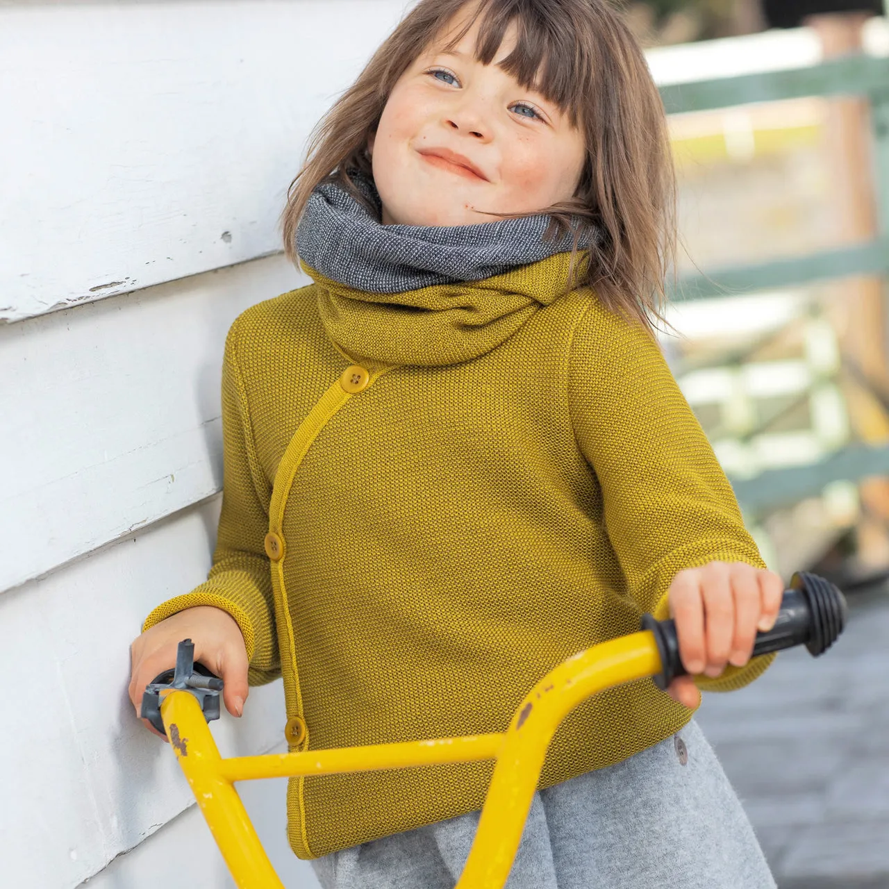 Tube Scarf in Organic Merino (child-adult)