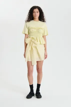 VILDE | TOP JERSEY SOFT YELLOW