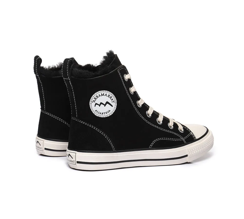 Viola High Top Women Sneakers Sheepskin Lining